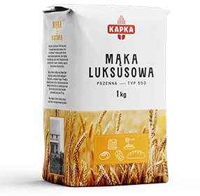 Mąka pszenna paczkowana luksusowa typ 550